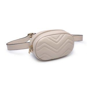 Chevron Convertible Belt Bag/Crossbody